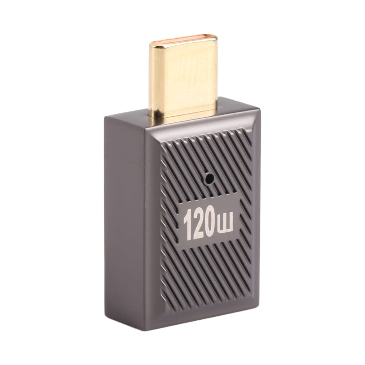 USB-C / Type-C Male to USB Female 10 Gbps Straight Charging Adapter (Gun Metal) by buy2fix