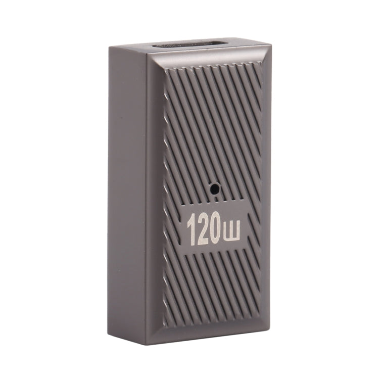 USB Female to USB-C / Type-C Female 10 Gbps Straight Charging Adapter (Gun Metal) by buy2fix