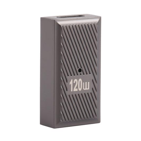 USB Female to USB-C / Type-C Female 10 Gbps Straight Charging Adapter (Gun Metal) by buy2fix