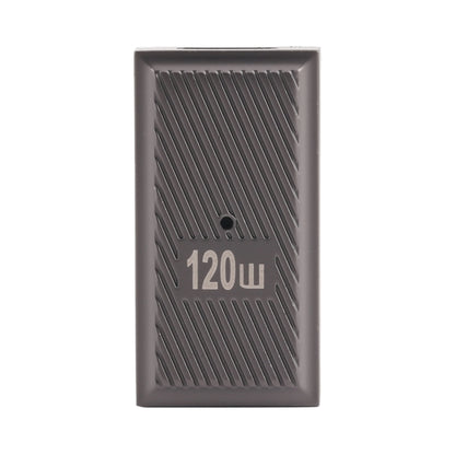 USB Female to USB-C / Type-C Female 10 Gbps Straight Charging Adapter (Gun Metal) by buy2fix