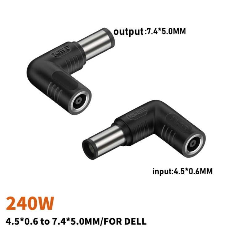 240W DC 4506 Female to DC 7450 Male Connector Power Adapter for DELL by buy2fix