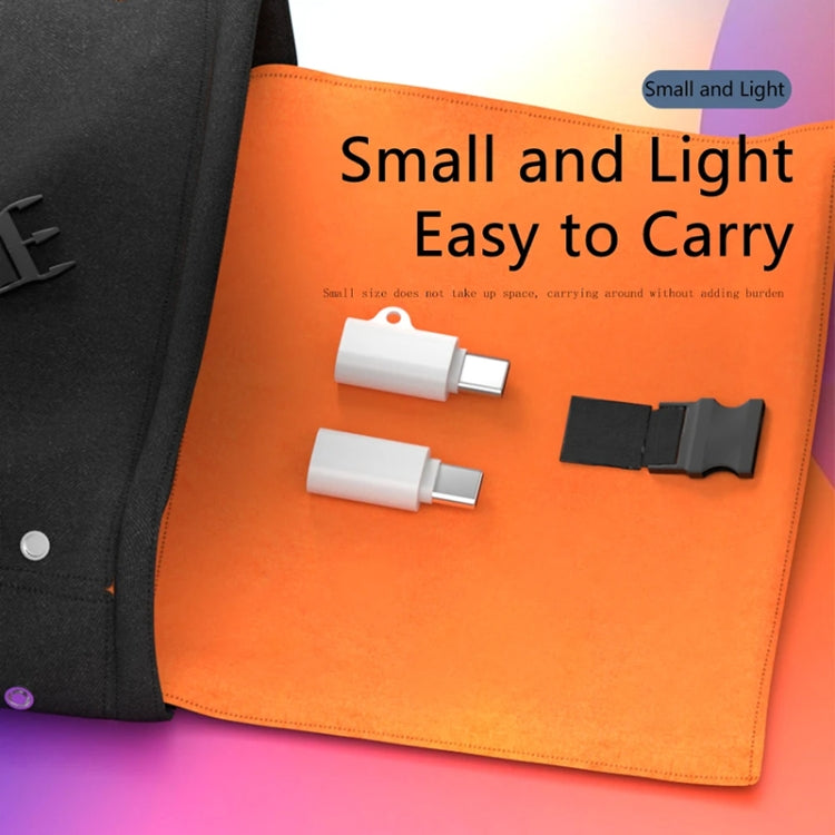 8 Pin Female to USB-C / Type-C Male Adapter Gen2, Supports PD Fast Charging for iPhone 15 Series by buy2fix