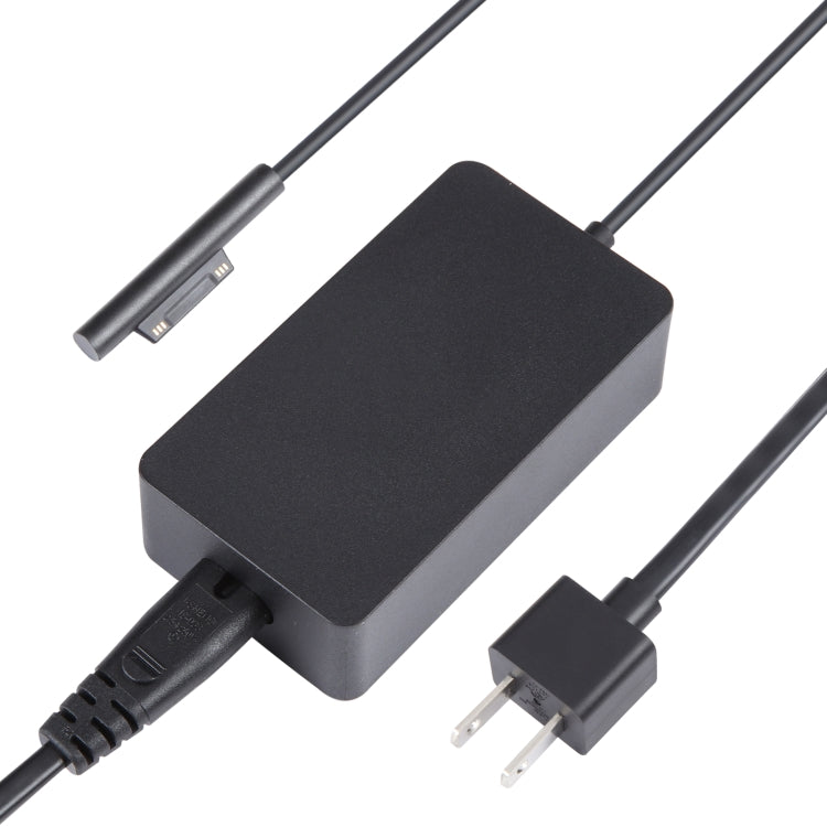 For Microsoft Surface Pro 7 / 7 Plus / 8 / 9 / X & Laptop 3 / 4 / 5 65W Laptop Power Adapter (US Plug) by buy2fix