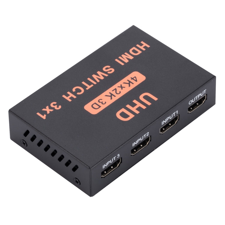 HDMI Switch 3 into 1 out 4Kx2K HD Video Switch, with Remote Control by buy2fix
