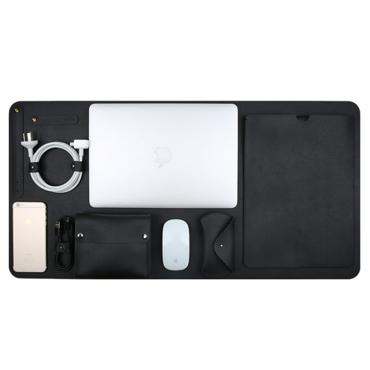 5 in 1 Exclusive designed Fashion  Laptop Bag  for MacBook Pro 13.3 inch /MacBook Air 13.3 inch（set）(Black) - Protective Bags by buy2fix | Online Shopping UK | buy2fix