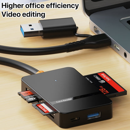 ADS-316 8 in 1 Type-C+USB Multi-function Card Reader by buy2fix