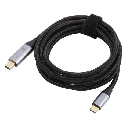 USB-C / Type-C Male to 4K 60Hz Mini DP Male Adapter Cable, Length: 1.8m by buy2fix