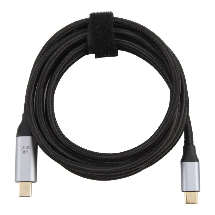 USB-C / Type-C Male to 4K 60Hz Mini DP Male Adapter Cable, Length: 1.8m by buy2fix