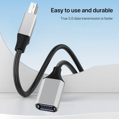 USB-C / Type-C 3.1 to USB 3.0 Male Square Port Printer Data Transmission Extension Cable, Length:0.5m by buy2fix