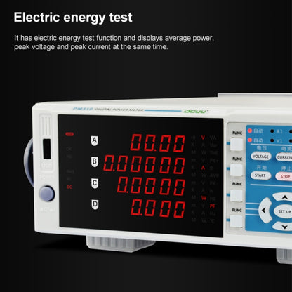DCUU PM310 Intelligent Electrical Parameters Measuring Instrument (EU Plug) - Current & Voltage Tester by buy2fix | Online Shopping UK | buy2fix