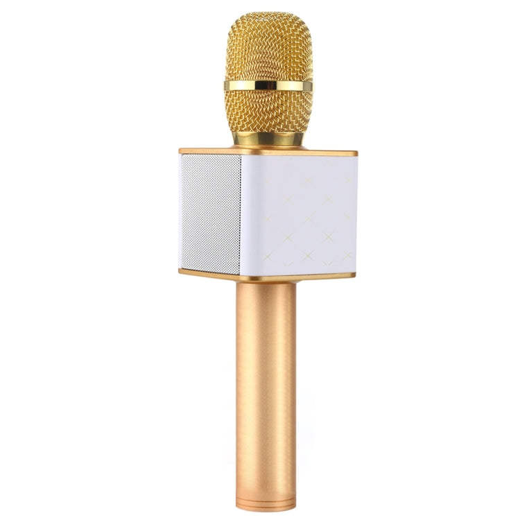 SDRD SD-08 Double Speakers High Sound Quality Handheld KTV Karaoke Recording Bluetooth Wireless Condenser Microphone(Gold) - Microphone by buy2fix | Online Shopping UK | buy2fix