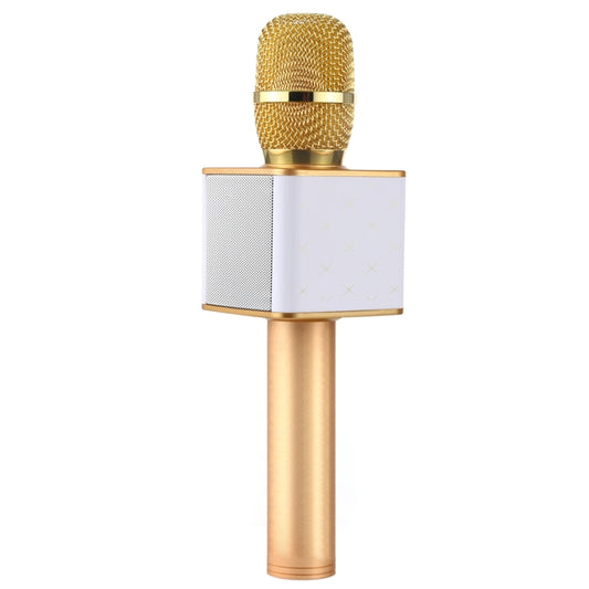 SDRD SD-08 Double Speakers High Sound Quality Handheld KTV Karaoke Recording Bluetooth Wireless Condenser Microphone(Gold) - Microphone by buy2fix | Online Shopping UK | buy2fix