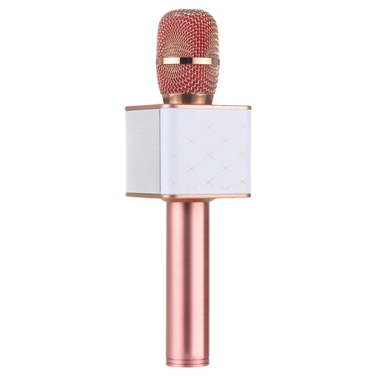SDRD SD-08 Double Speakers High Sound Quality Handheld KTV Karaoke Recording Bluetooth Wireless Condenser Microphone(Rose Gold) - Microphone by buy2fix | Online Shopping UK | buy2fix