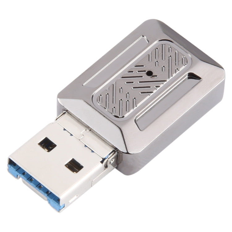 2 in 1 USB + 8 Pin to Type-C Charging Adapter by buy2fix
