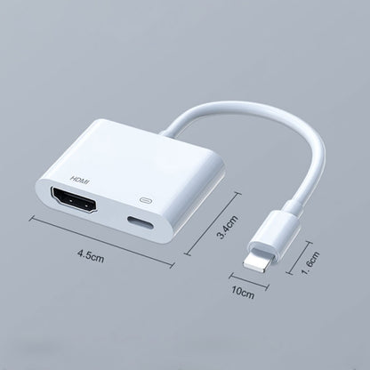 7565M 8 Pin to 2K HDMI + 8 Pin Port HD Video Converter by buy2fix