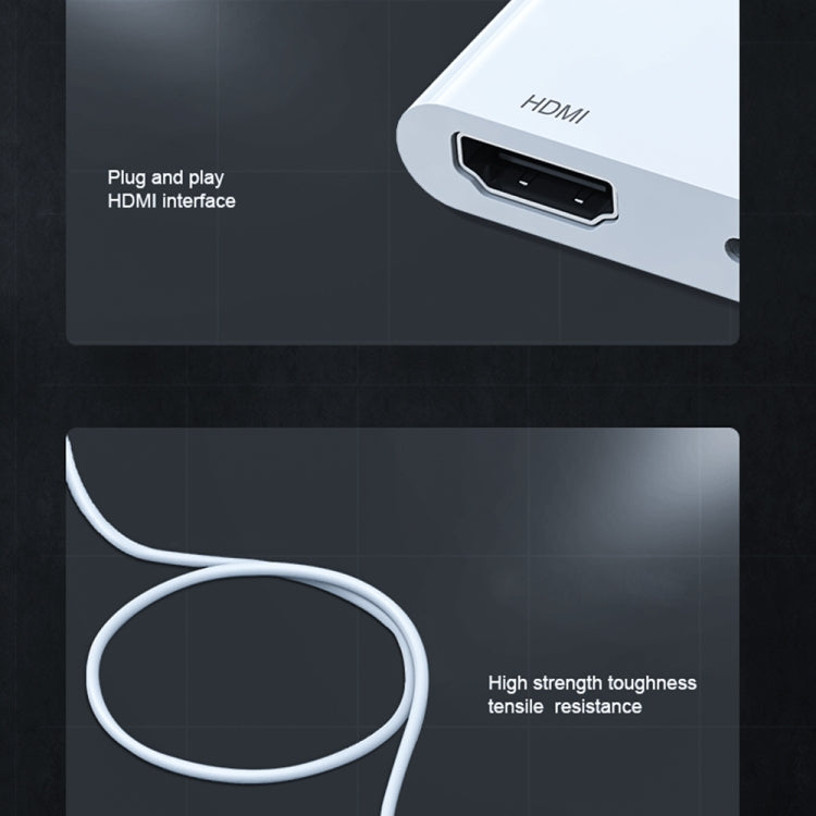 7565M 8 Pin to 2K HDMI + 8 Pin Port HD Video Converter by buy2fix