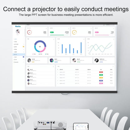 75216 4 in 1 8 Pin to HDMI + 8 Pin Charging + 2 USB Ports HD Video Converter by buy2fix