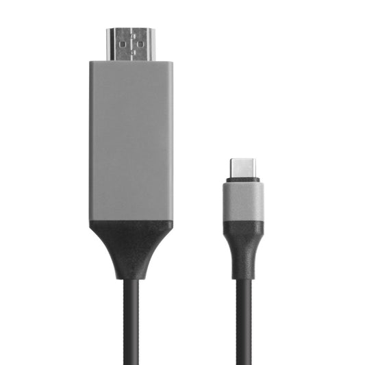 USB-C / Type-C 3.1 to HDMI Converter Adapter Cable, Length: 2m(Black) - USB-C & Type-C Cable by buy2fix | Online Shopping UK | buy2fix