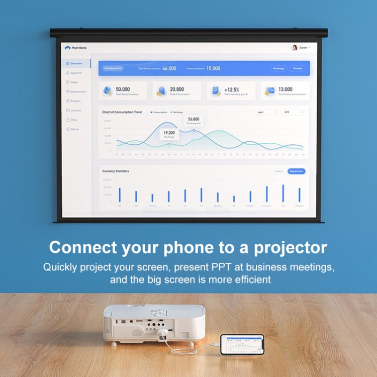 EP-808-H 8 Pin to HDMI Adapter Cable, Length: 2m by buy2fix