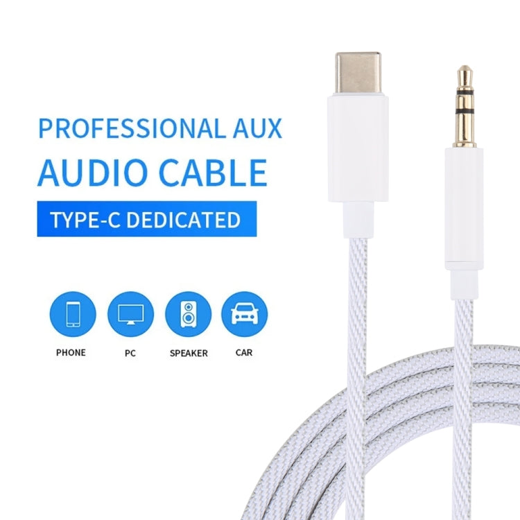 JH-030-A USB-C/Type-C to 3.5mm AUX Audio Adapter Cable by buy2fix