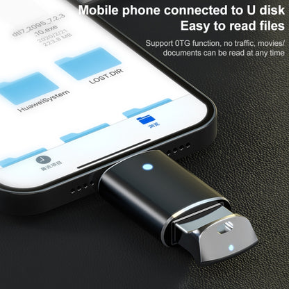 8 Pin OTG Adapter (Silver) by buy2fix