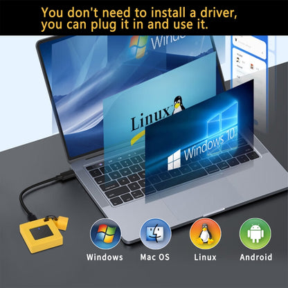 M.2 2230 NVMe External Type-C 10Gbps Hard Drive Enclosure by buy2fix