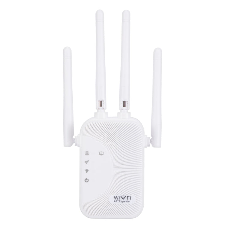 SM-010 Four-antenna 300M Repeater WiFi Wireless Router (US Plug) by buy2fix