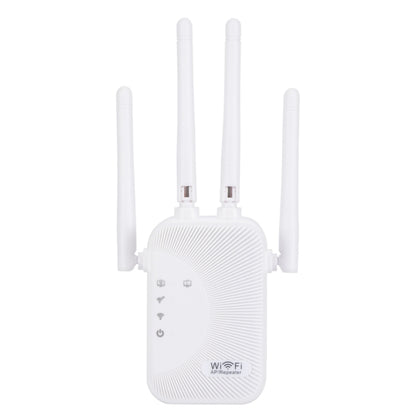 SM-010 Four-antenna 300M Repeater WiFi Wireless Router (US Plug) by buy2fix