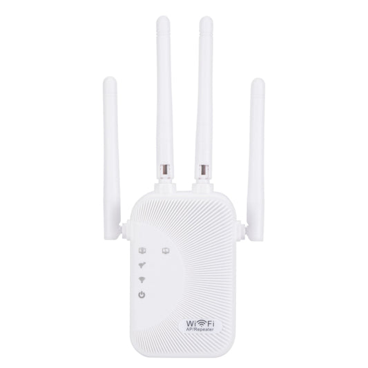 SM-010 Four-antenna 300M Repeater WiFi Wireless Router (US Plug) by buy2fix