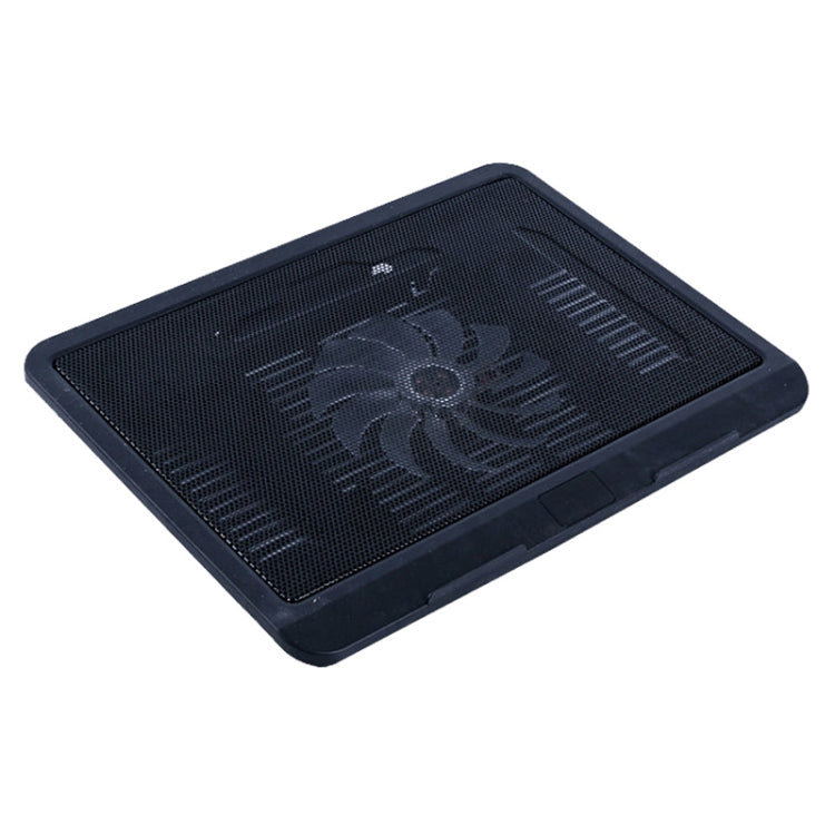 N19 USB Powered Portable Silent Fan Laptop Cooling Pad Stand (Black) by buy2fix