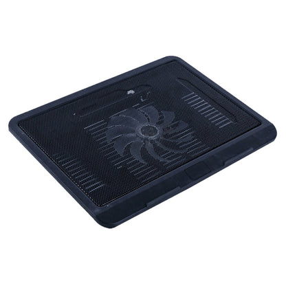 N19 USB Powered Portable Silent Fan Laptop Cooling Pad Stand (Black) by buy2fix