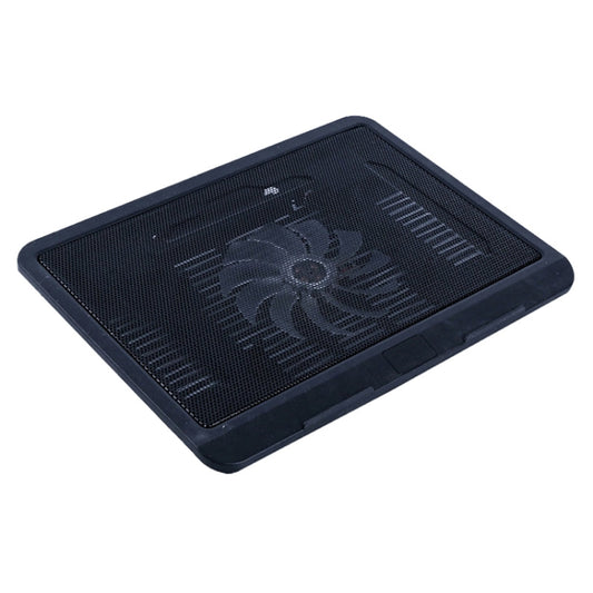 N19 USB Powered Portable Silent Fan Laptop Cooling Pad Stand (Black) by buy2fix