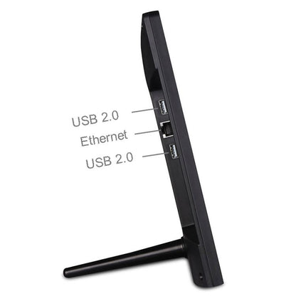 HSD-P537 Touch Screen All in One PC with Holder, 4GB+32GB, 15.6 inch Android 14 RK3576S Octa Core (Black) - All in One PC by buy2fix | Online Shopping UK | buy2fix