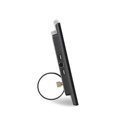 HSD-P538 14 inch IPS Touch Screen All in One PC with Holder, 4GB+32GB, Android 14 RK3576S Octa-core (Black) - All in One PC by buy2fix | Online Shopping UK | buy2fix