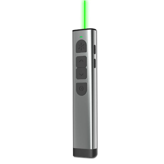 Doosl Dsit038 2.4GHz Wireless Presenter PowerPoint Clicker Representation Remote Control Green Laser Pointer, Control Distance: 100m -  by DOOSL | Online Shopping UK | buy2fix