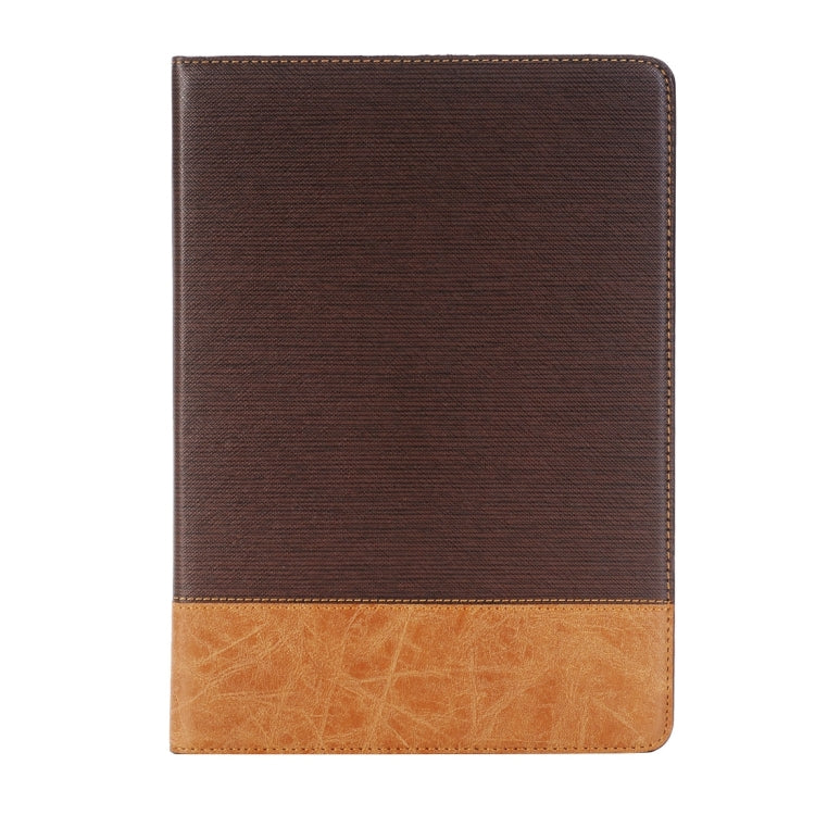 Cross Texture Horizontal Flip Leather Case with Holder & Card Slots & Wallet for iPad Pro 9.7 inch(Coffee) - iPad Pro 9.7 inch Cases by buy2fix | Online Shopping UK | buy2fix