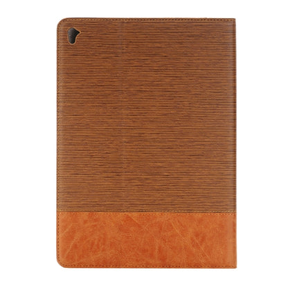 Cross Texture Horizontal Flip Leather Case with Holder & Card Slots & Wallet for iPad Pro 9.7 inch(Brown) - iPad Pro 9.7 inch Cases by buy2fix | Online Shopping UK | buy2fix