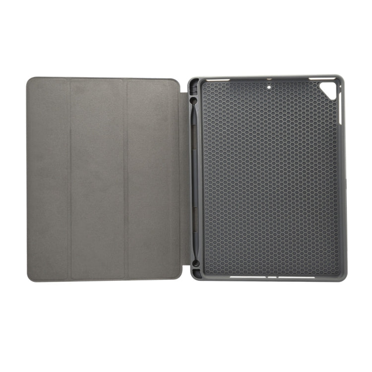 Marble Texture Pattern Horizontal Flip Case for iPad 9.7 (2018) , with Three-folding Holder & Pen Slots(Pink) - iPad 9.7 (2018) & (2017) Cases by buy2fix | Online Shopping UK | buy2fix