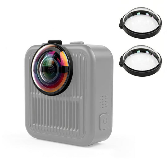 For GoPro MAX2 PULUZ Optical Tempered Glass Lens Guard Protective Cover (Transparent)