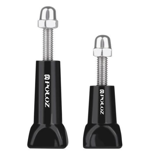 PULUZ Plastic Thumb Knob Standard Long Screw + Short ScrewGoPro, Insta360, DJI and Other Action Cameras(Black) - Screws by PULUZ | Online Shopping UK | buy2fix