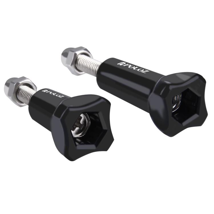 PULUZ Plastic Thumb Knob Standard Long Screw + Short ScrewGoPro, Insta360, DJI and Other Action Cameras(Black) - Screws by PULUZ | Online Shopping UK | buy2fix
