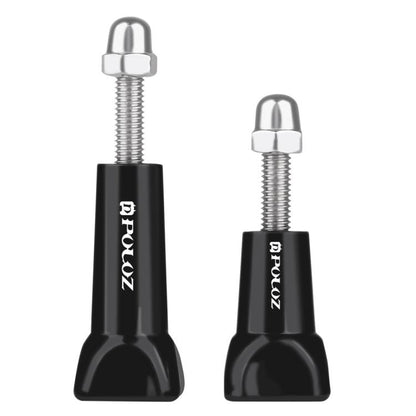 PULUZ Plastic Thumb Knob Standard Long Screw + Short ScrewGoPro, Insta360, DJI and Other Action Cameras(Black) - Screws by PULUZ | Online Shopping UK | buy2fix