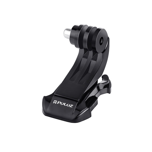 PULUZ Black Vertical Surface J-Hook Buckle Mount for PULUZ Action Sports Cameras Jaws Flex Clamp Mount for GoPro, Insta360, DJI and Other Action Cameras(Black) - Helmet Mount by PULUZ | Online Shopping UK | buy2fix