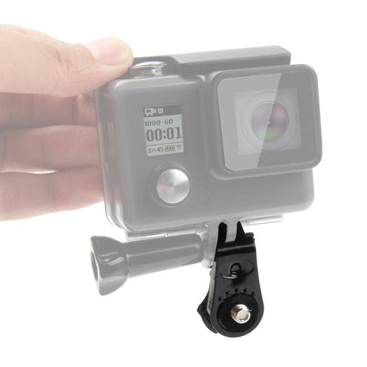 PULUZ Screw Tripod Mount Connecting Adapter for GoPro, Insta360, DJI and Other Action Cameras(Black) - Connection Mount by PULUZ | Online Shopping UK | buy2fix