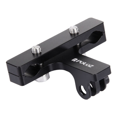PULUZ Aluminium Alloy Bike Seat Cushion Mount for GoPro, Insta360, DJI and Other Action Cameras(Black) - Bicycle Handlebar Mount by PULUZ | Online Shopping UK | buy2fix