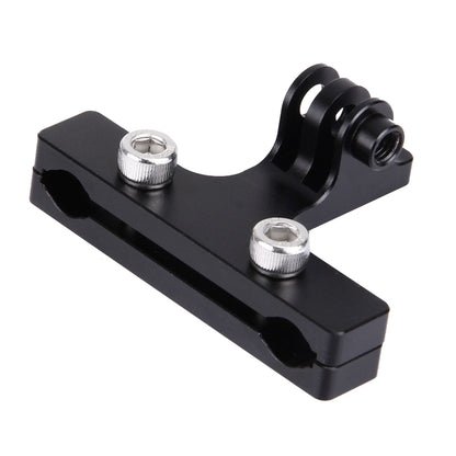 PULUZ Aluminium Alloy Bike Seat Cushion Mount for GoPro, Insta360, DJI and Other Action Cameras(Black) - Bicycle Handlebar Mount by PULUZ | Online Shopping UK | buy2fix