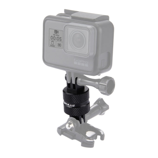 PULUZ 360 Degree Rotation CNC Swivel Pivot Extension Arm Tripod Mount for GoPro, Insta360, DJI and Other Action Cameras - Connection Mount by PULUZ | Online Shopping UK | buy2fix