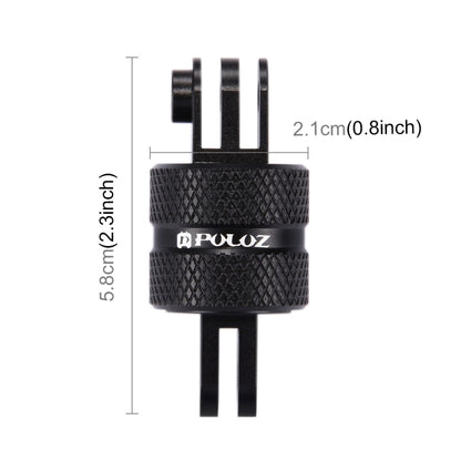 PULUZ 360 Degree Rotation CNC Swivel Pivot Extension Arm Tripod Mount for GoPro, Insta360, DJI and Other Action Cameras - Connection Mount by PULUZ | Online Shopping UK | buy2fix