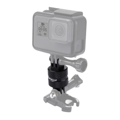PULUZ 360 Degree Rotation CNC Swivel Pivot Extension Arm Tripod Mount for GoPro, Insta360, DJI and Other Action Cameras - Connection Mount by PULUZ | Online Shopping UK | buy2fix