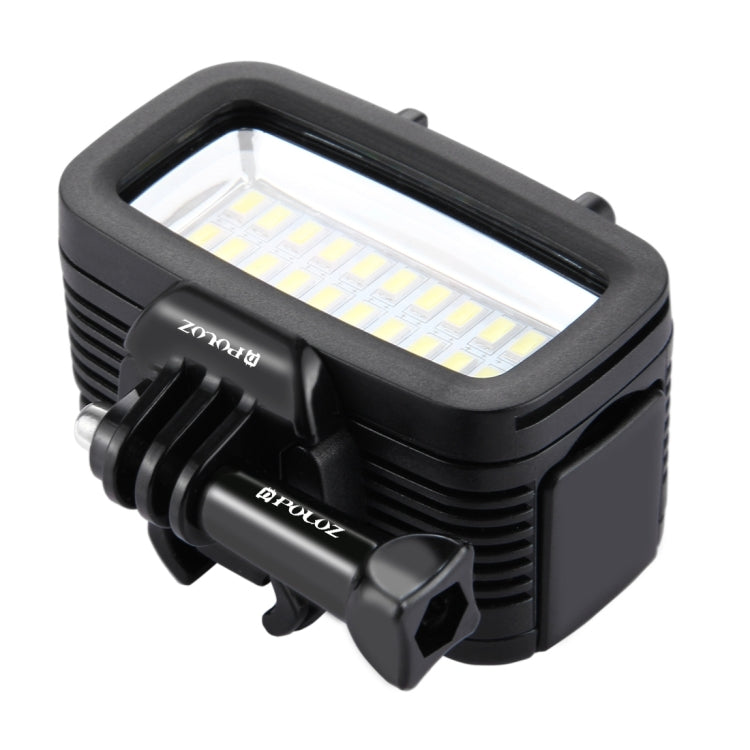 PULUZ 20 LEDs 40m Waterproof IPX8 Studio Light Video & Photo Light with Hot Shoe Base Adapter & Quick Release Buckle & Long Screw & 2 x Filter Plates for GoPro HERO10 Black / HERO9 Black / HERO8 Black ... n /4 /3+ /3 /2 /1, Xiaoyi and Other Action Cameras -  by PULUZ | Online Shopping UK | buy2fix